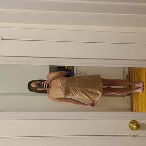 NWT Free People Mini Dress. Tie Shoulder Straps